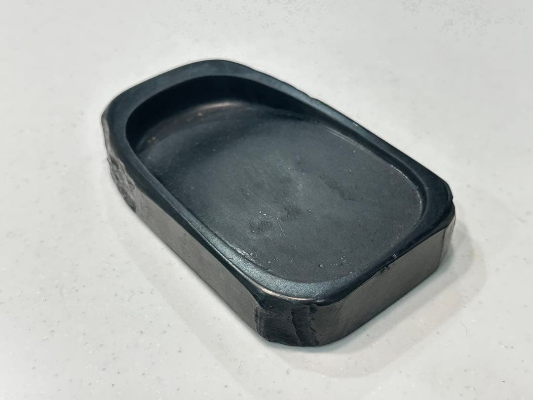 Ink Stone 10 x 6 cm Vintage Suzuri Sumi Grinder Calligraphy Shodo Shuji Tool 2