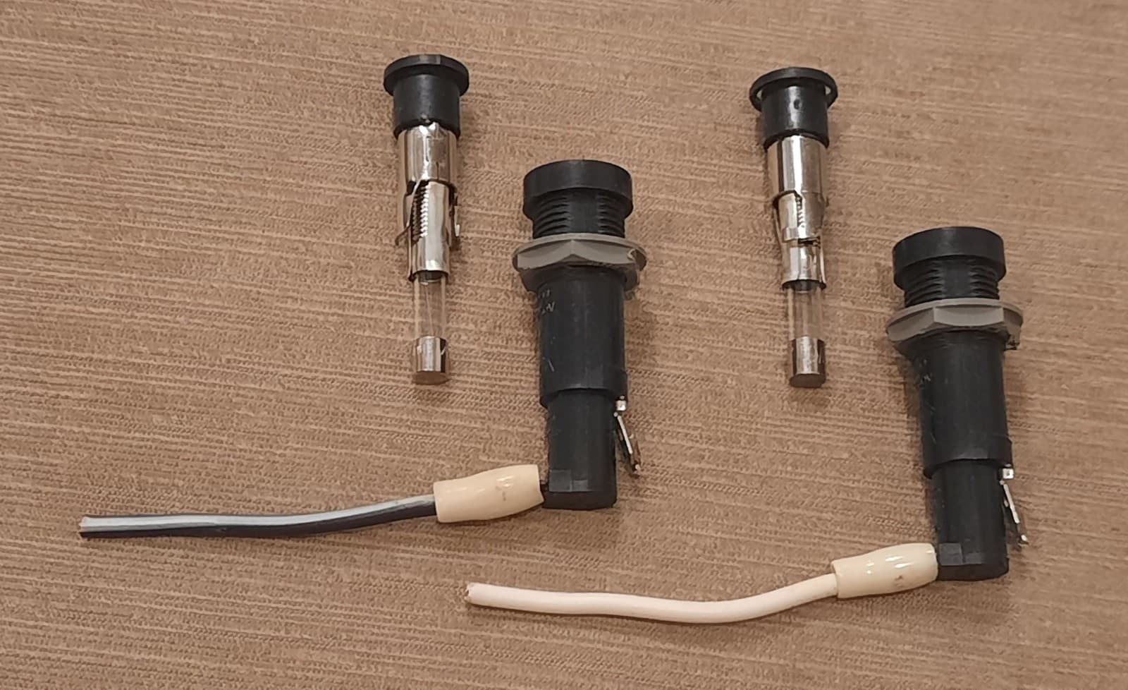 VTG Optical Lensmeter Manual, OEM Lensmeter Fuse & Holder (2) for Model #LM-25D  4