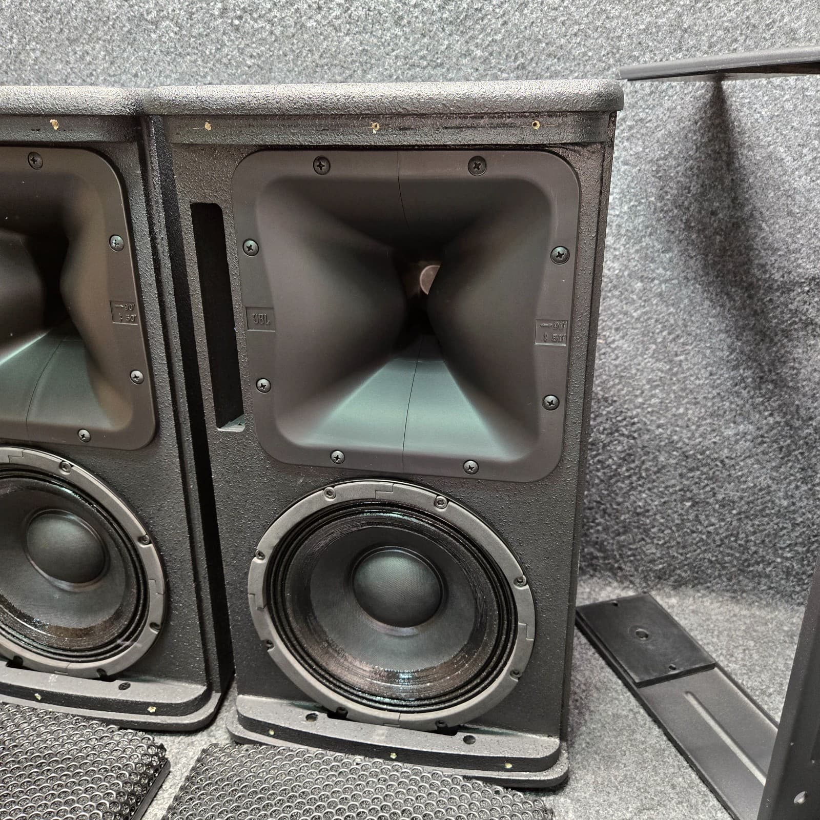 JBL AC895 8" 2-Way Full-Range Passive Loudspeaker System Black w/ Brackets Pair 3