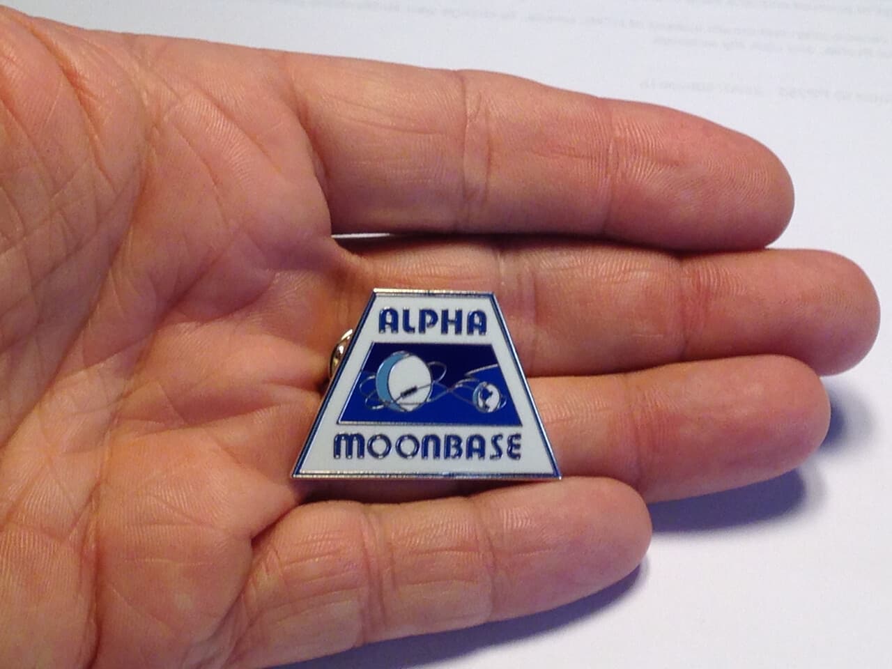 Space 1999 Moonbase Alpha Pin - Gerry Anderson Eagle Transporter Koenig  3