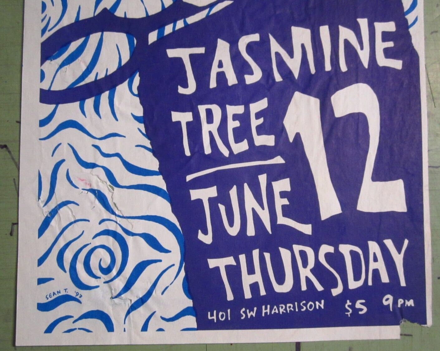 Pond | Svelt | Cuspidor Poster ORG 1997 Concert Show Flyer 3