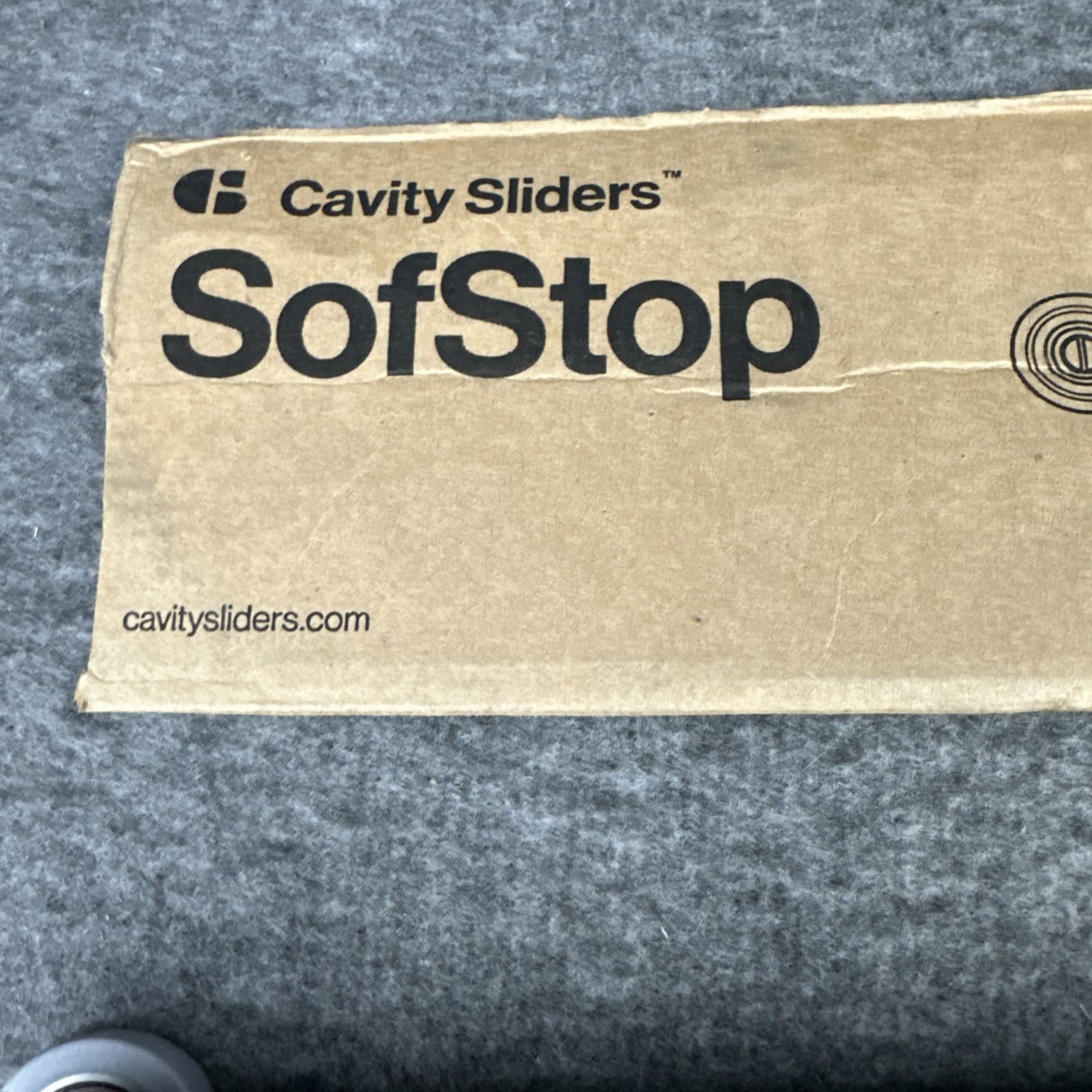 Cavity Sliders Hardware Set with SofStop Soft-Close DKS0511 SINGLE 200LB 3