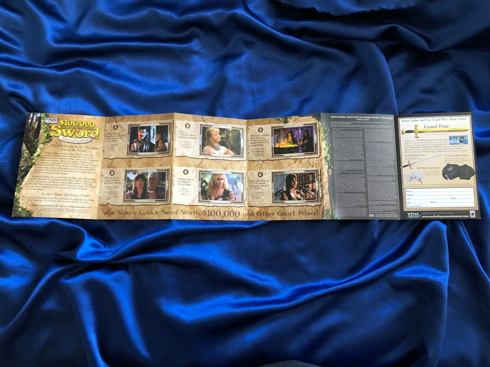 Xena Cards Lot: Gabrielle Battling Bard G1, Series 6 Promo P2, Arts & Images P1 5