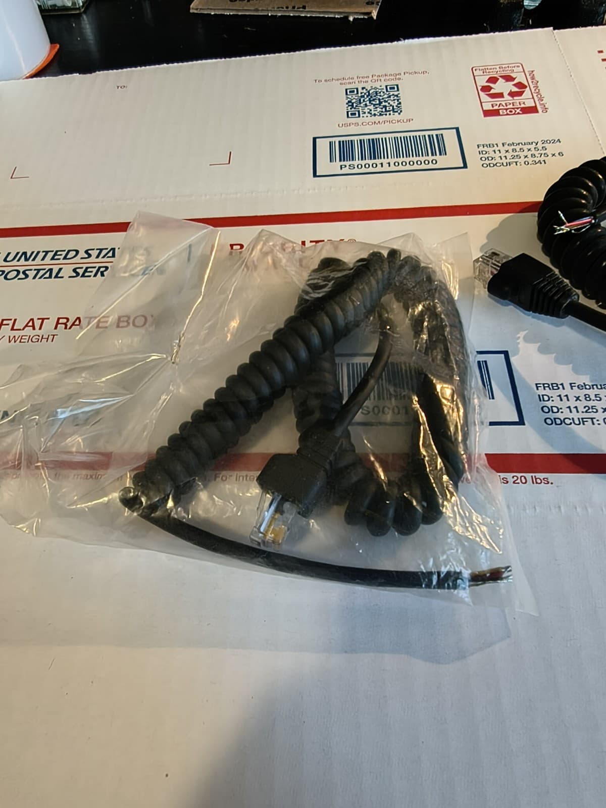 🎅🎁ASTATIC ECHOMAX 2000 MIC Cord  only ..   2