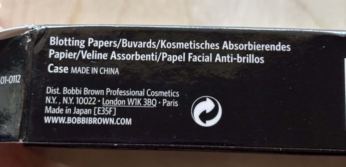 Bobbi Brown 100 Blotting Papers NIP Mirrored Case New in Open Box 5