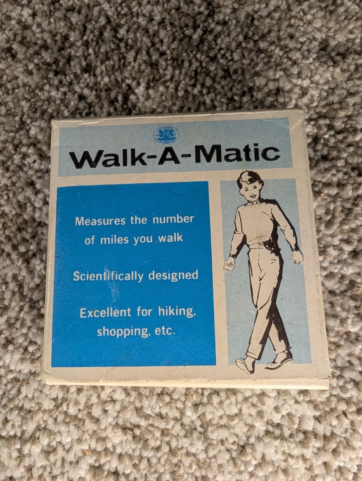 Vintage Pedometer Walk A Matic Mechanical Pedometer  3