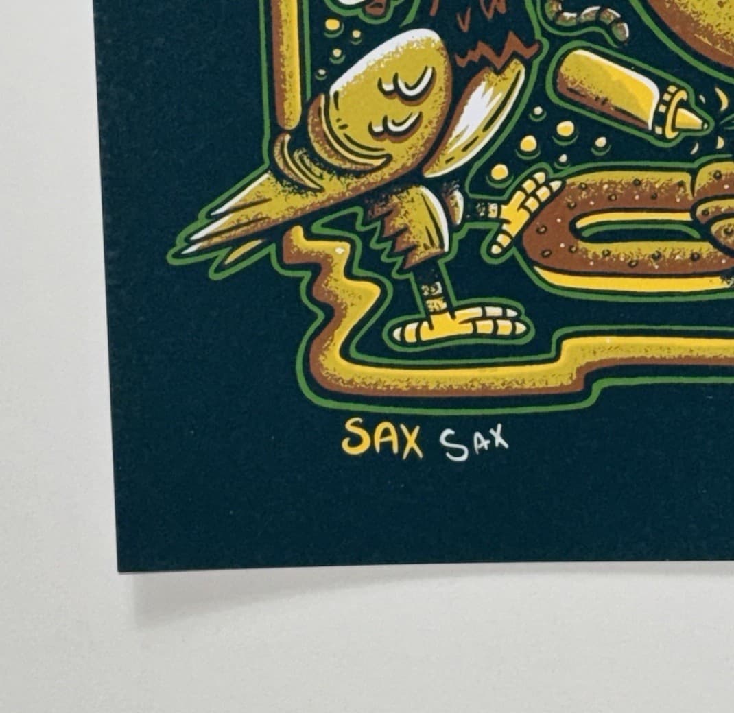 Goose The Band Poster The Mann Philadelphia PA 2025 Show Edtn S/N Official X/200 6