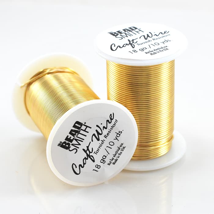 LACQUERED tarnish Resistant Craft Wire Beadsmith 3 Colors 7 Gauges Free Shipping 4