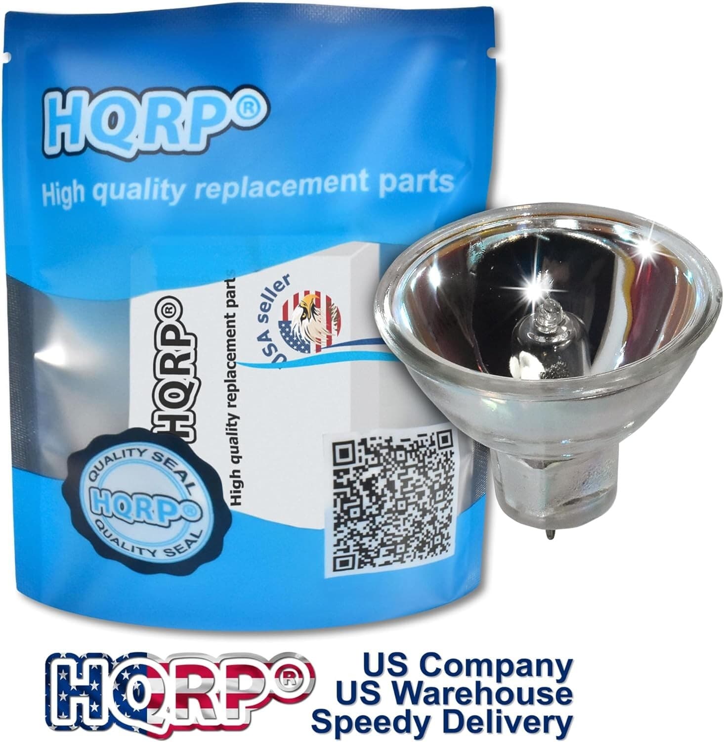 MR16 Bi-Pin Projection Bulb for Eumig 510D 607D 711 820 822 824 S807 S905 S931 2