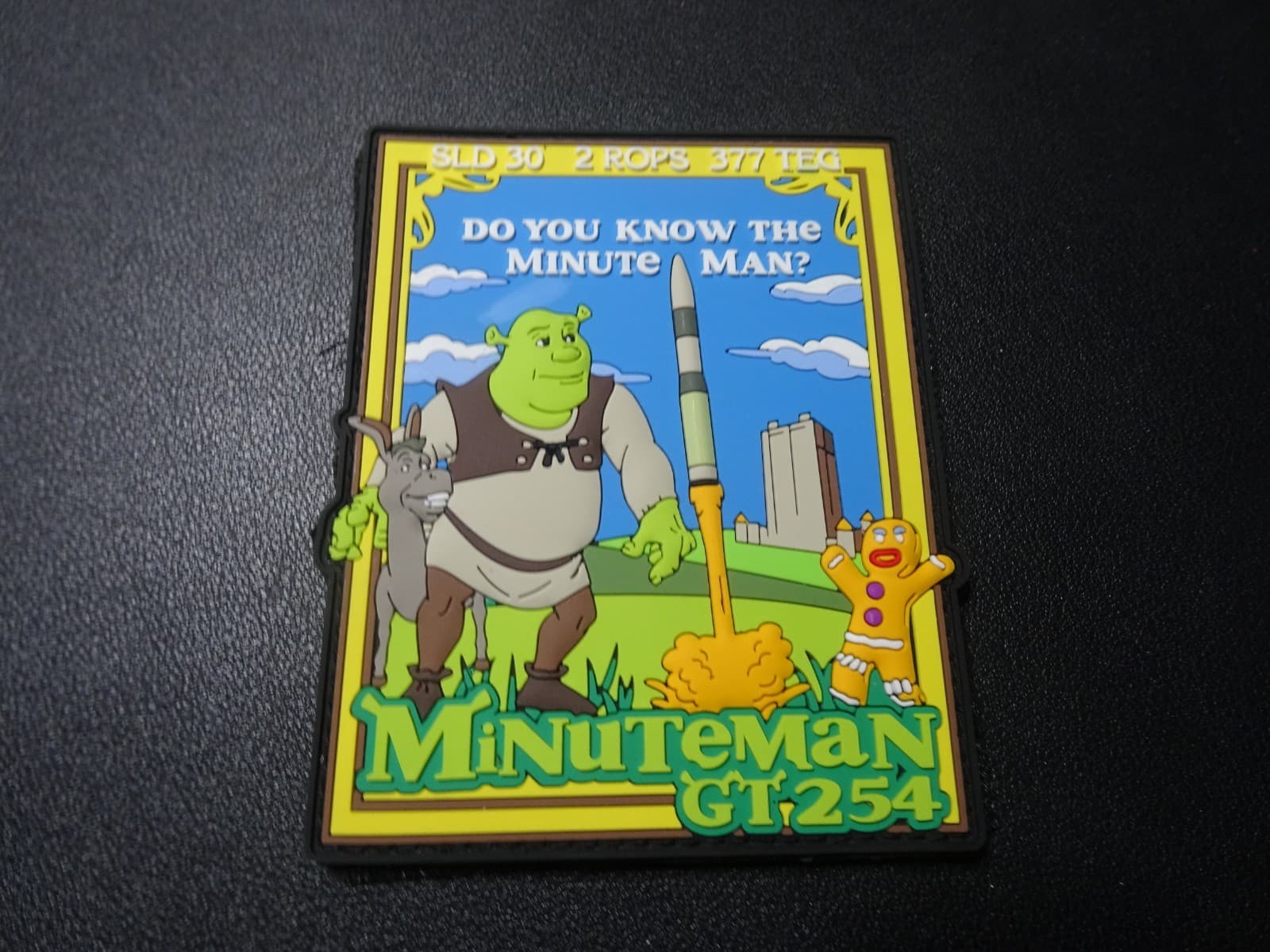 VSFB WESTERN RANGE MM GT-254 Do You Know...? Mission Patch