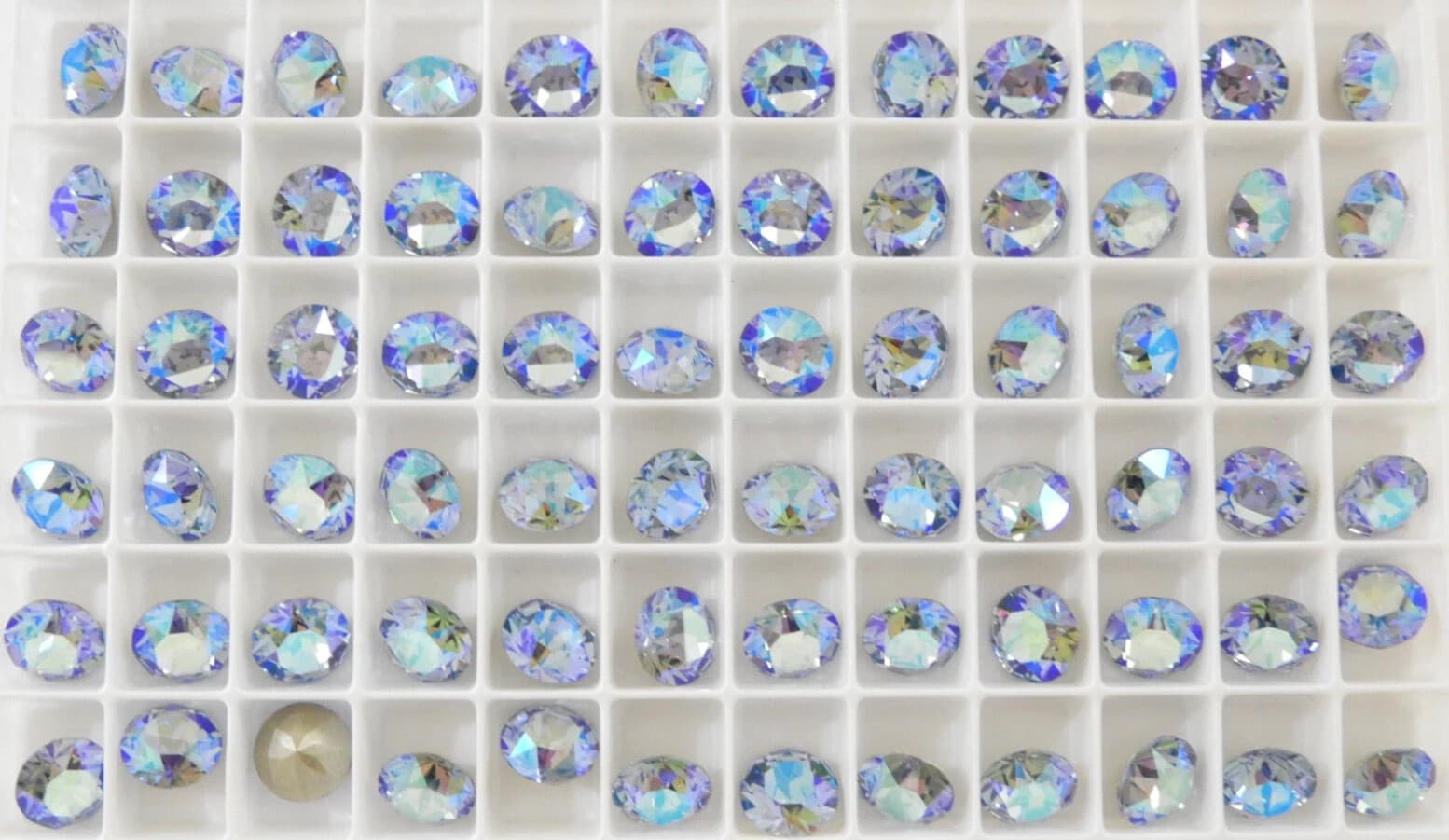 Light Sapphire Illumine F (39ss - 8mm) Swarovski 1088 XIRIUS Chaton Rhinestones 5