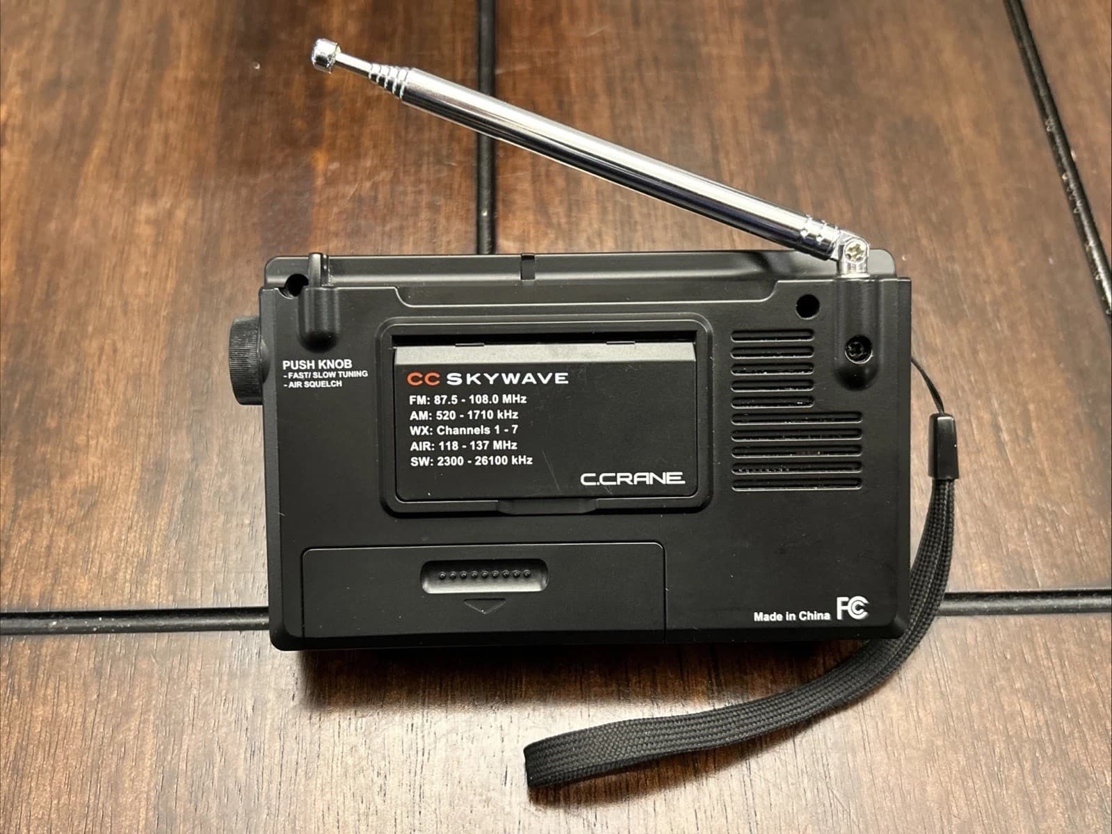 C. Crane CC Skywave 1 AM, FM, Shortwave, NOAA Weather + Alert, VHF Aviation 6