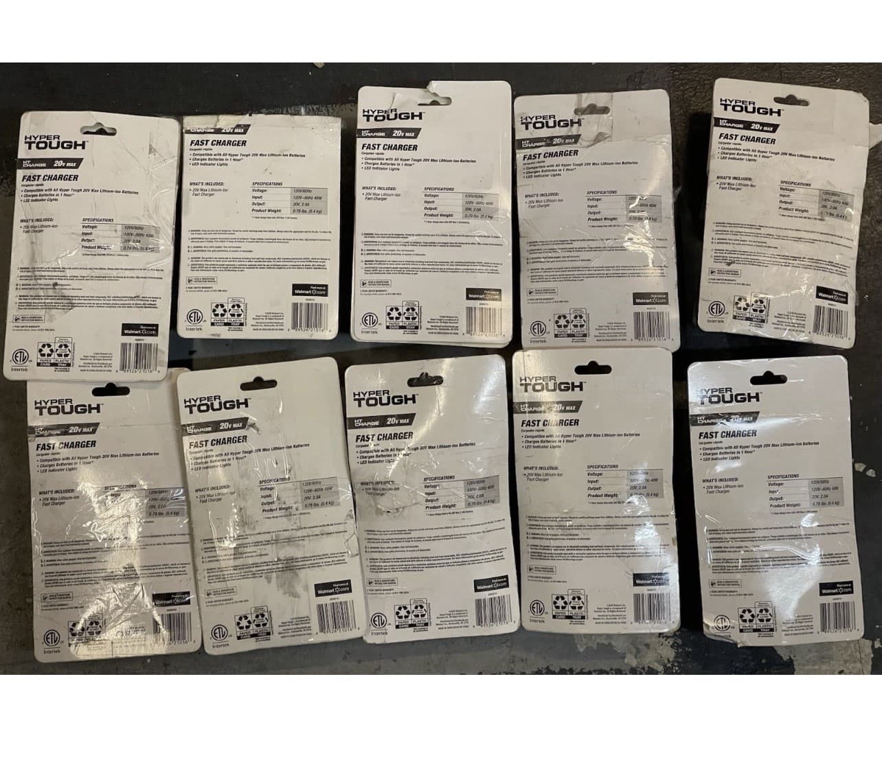 Hyper Tough 20V Lithium-Ion Fast Battery Charger Open Box for 20V Tools 4