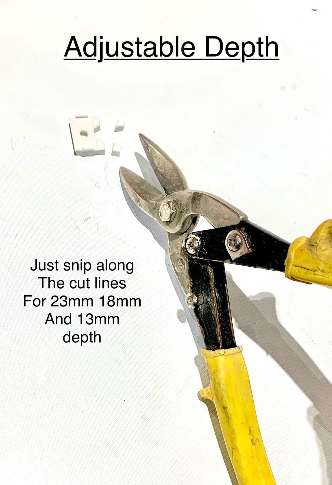 Teg Spacers x100 Clip-on Grid Ceiling Tabs Tegulated Blocks Teg Packer Tabs 5