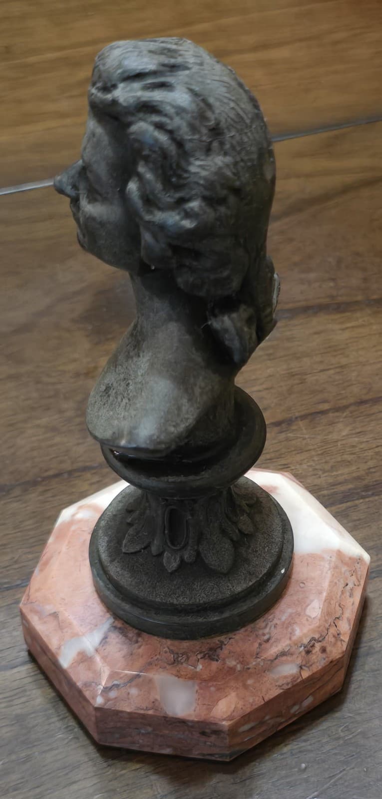 6.25" T Mozart Trophy 18 National Sangerfest City Prize Phil 1897 Bust Composer 4