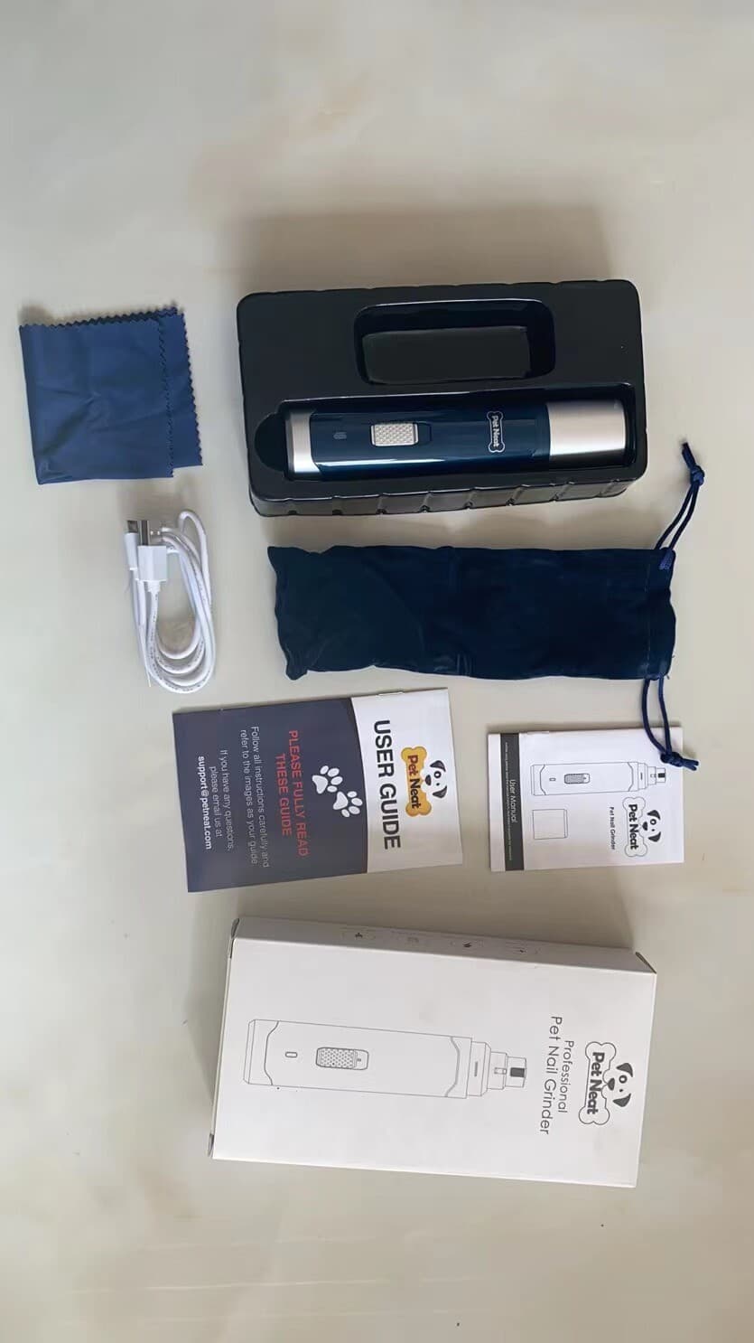 Electric Dog Nail Grinder Pet Trimmer USB Charge Clipper Professional Wholesale 6