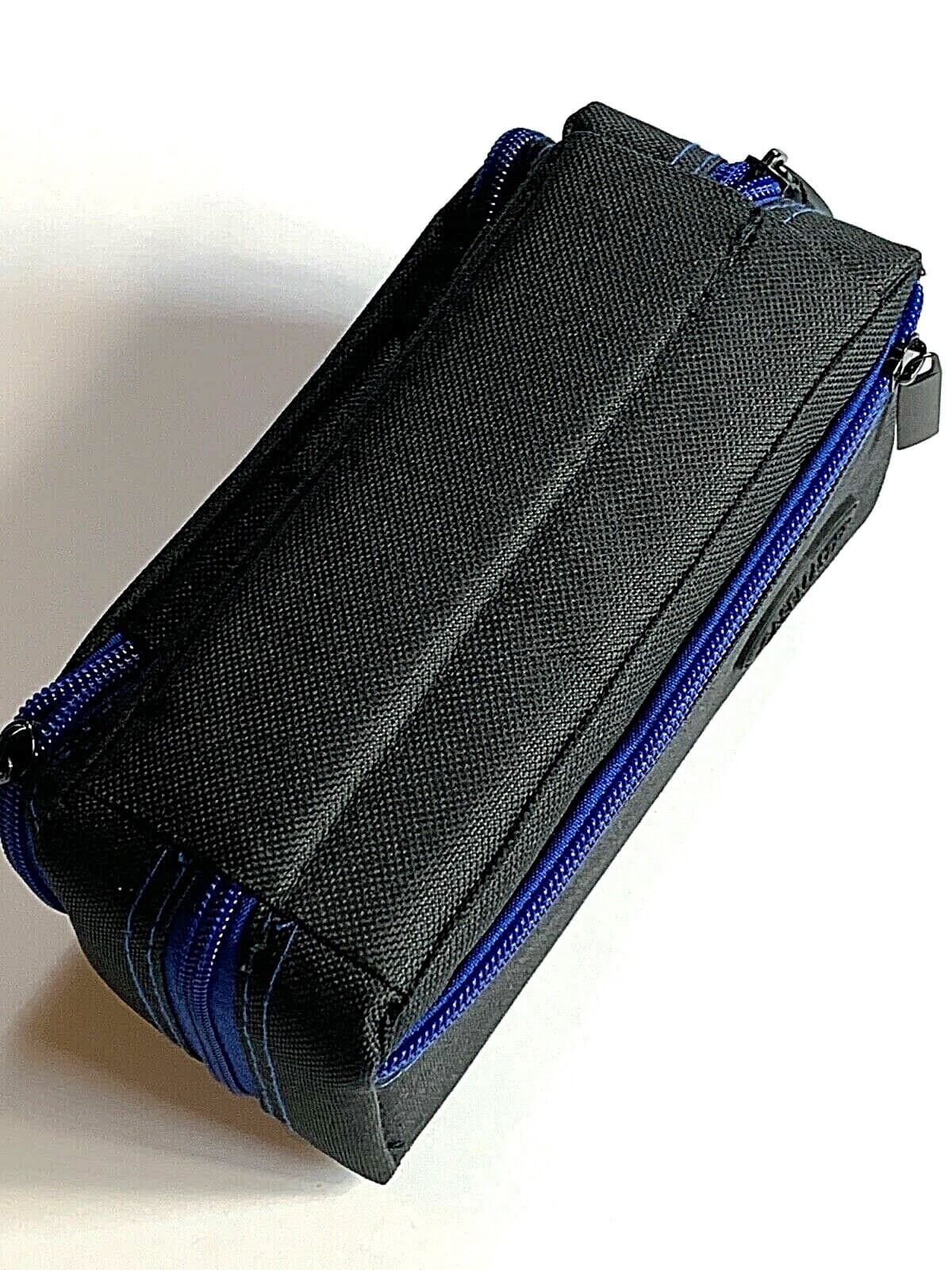 VIPER GLD PLAZMA PRO DART CASE BLK W/ BLUE TRIM PHONE PCKET. FREE SHIP & FLIGHTS 4