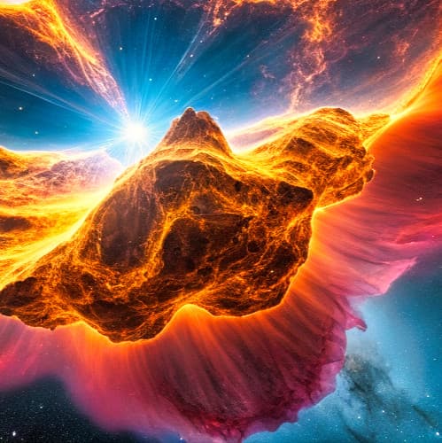 Wormhole Explosion - Deep space NFT art / artwork massive scale ANY blockchain! 2