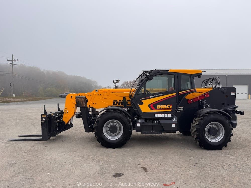 2024 Dieci Icarus 60.18 58.4' 13.2K Telescopic Forklift Telehandler bidadoo -New 6