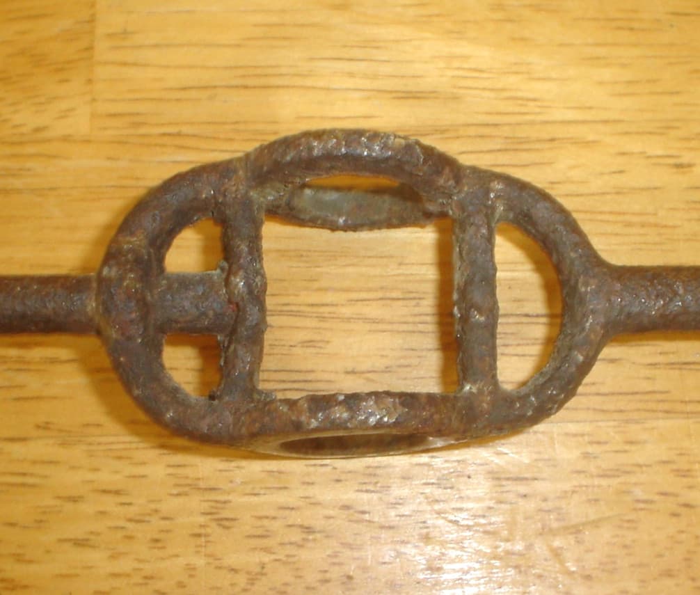 Antique Ornate Cast Iron Iowa Barn Directional Weathervane Arrow (Missing Cow) 3