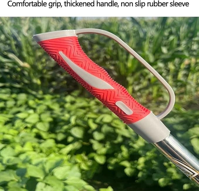 **Scythe Tool Sickle Garden Tool with Long Handle – Perfect for Grass, Weeds, an 4