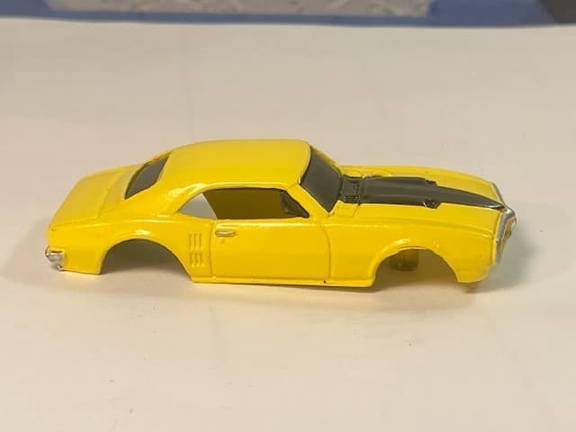 Up for auction is a Resin 1968 Pontiac Firebird HO Slot Car 4-Gear Body 4