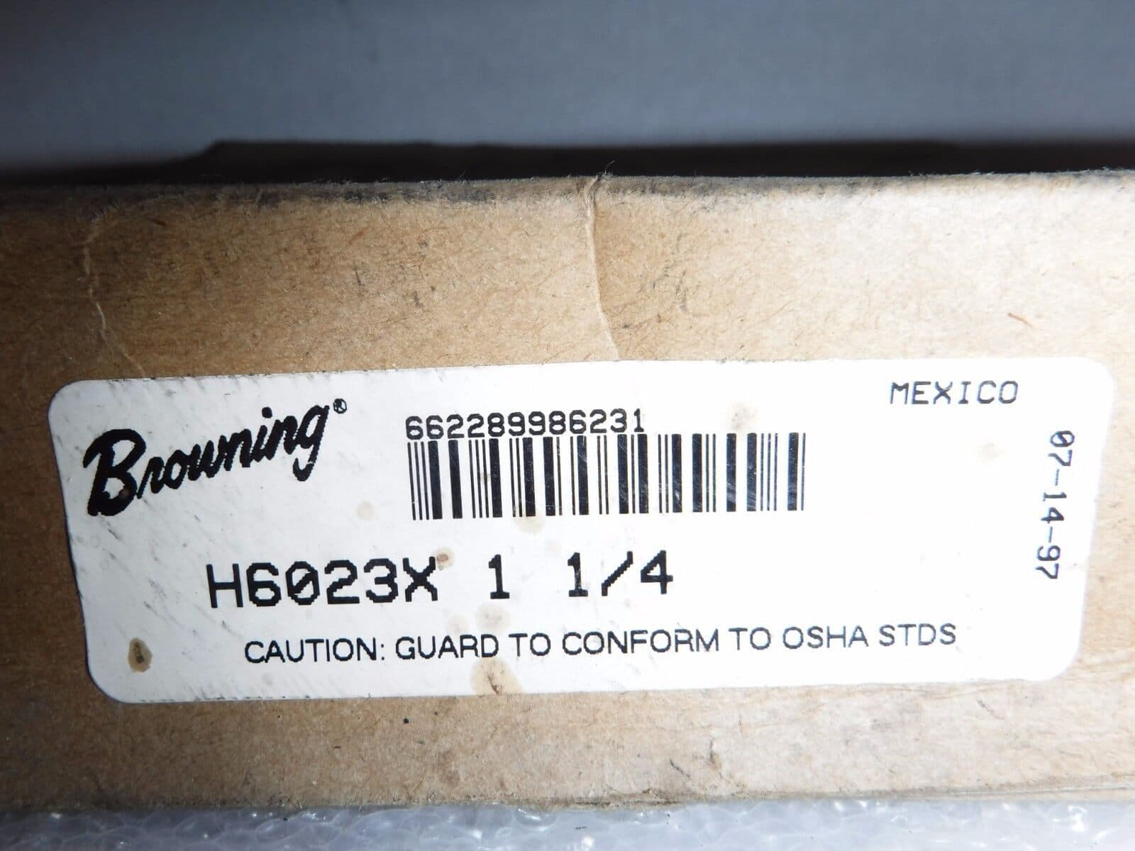 Browning H6023X 1 1/4 Hardened Sprocket 1-1/4" Bore, 23 Teeth, #60 Chain 2