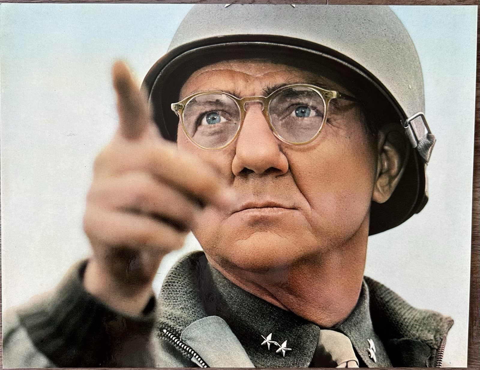 PATTON ORIG DELUXE LOBBY CARD SET OF 14 GEORGE C. SCOTT UNUSED 11 X 14 3