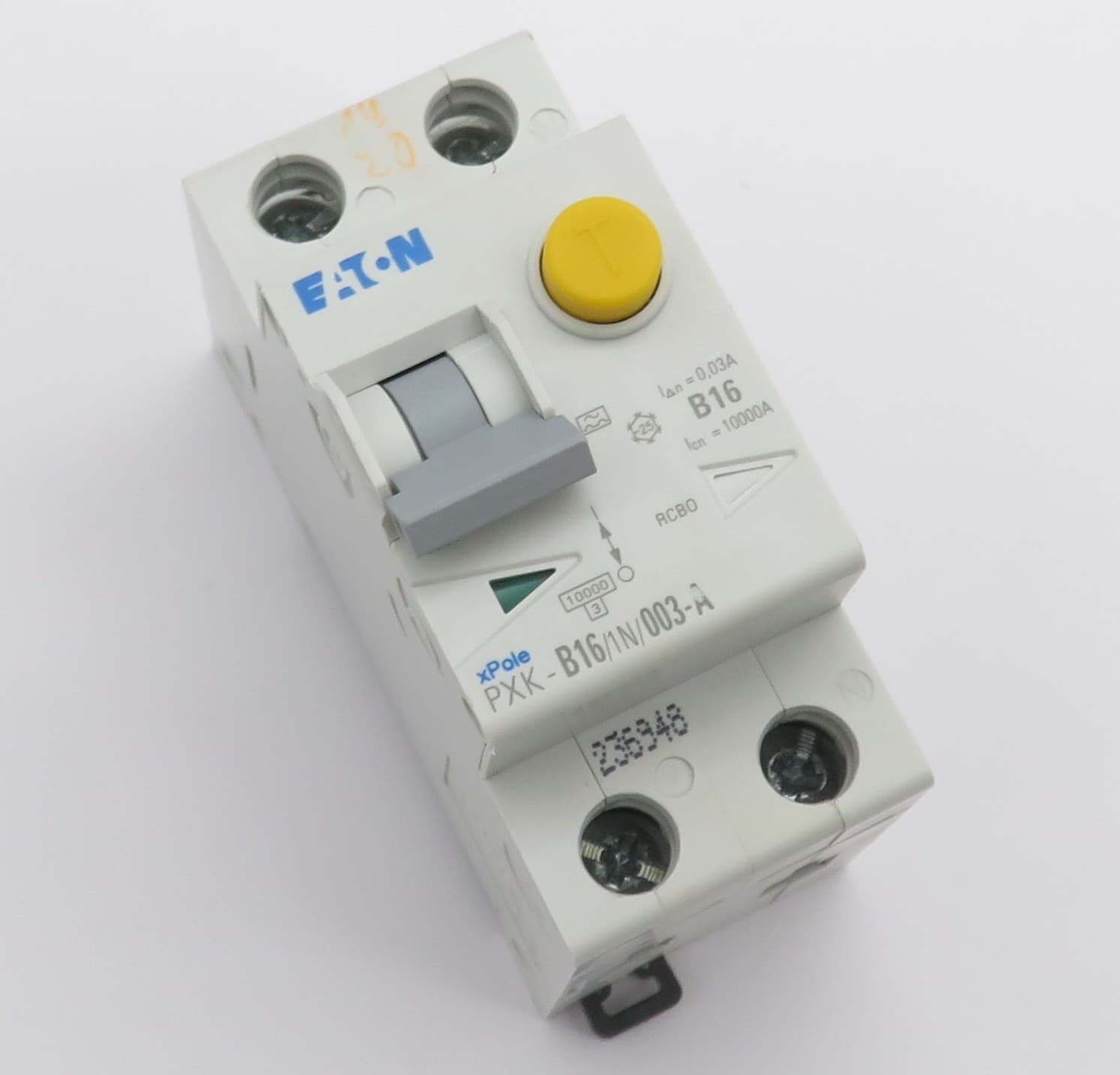 EATON PXK-B16/1N/003-A FI/LS Switch Type A Combination Switch RCBO B16 16A 30mA 2p
