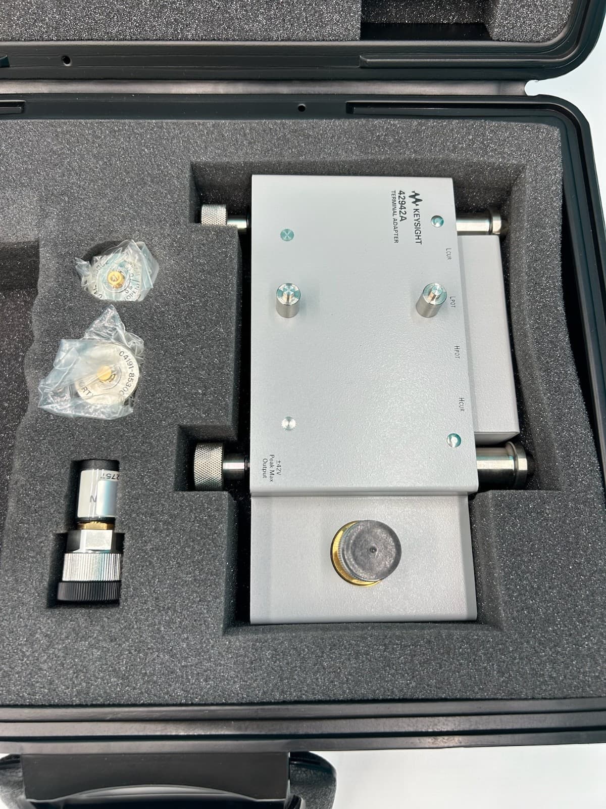 Keysight Agilent 42942a Terminal Adapter for Impedance Analyzer, 20 Hz - 120 MHz 3