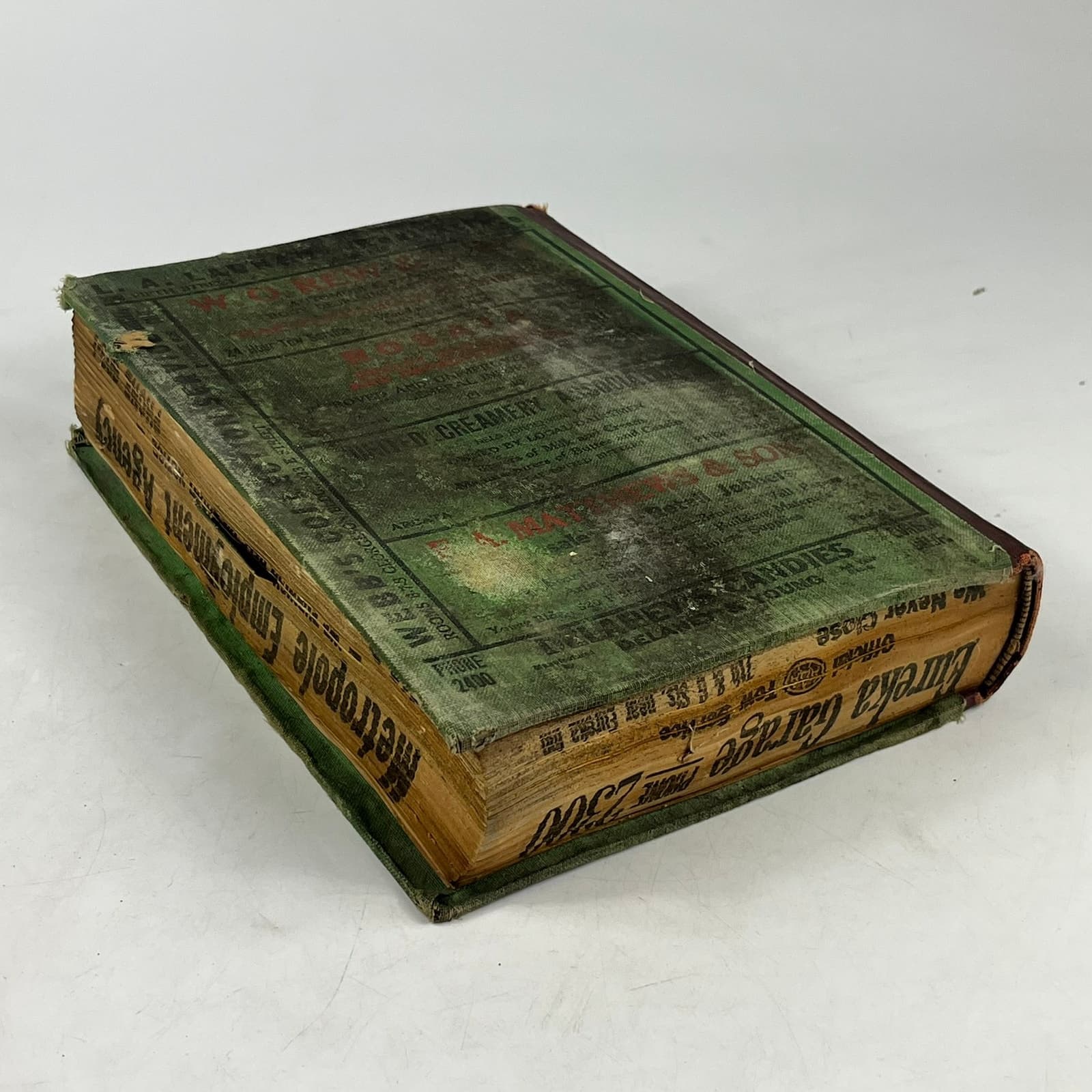 1926 Eureka Humboldt County CA City Directory POOR Ancestry Genealogy Antique 3