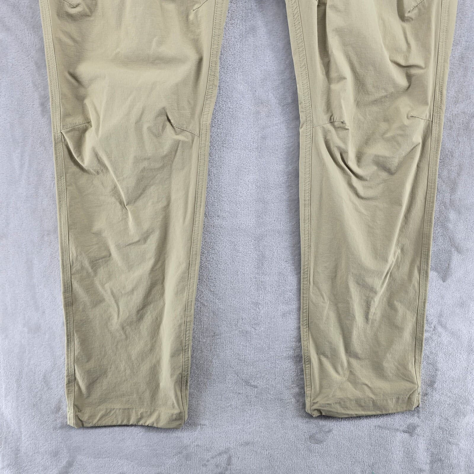 Howler Bros Hiking Pants Lightweight OutdoorcFishing Khaki Drawstring 32x34 3