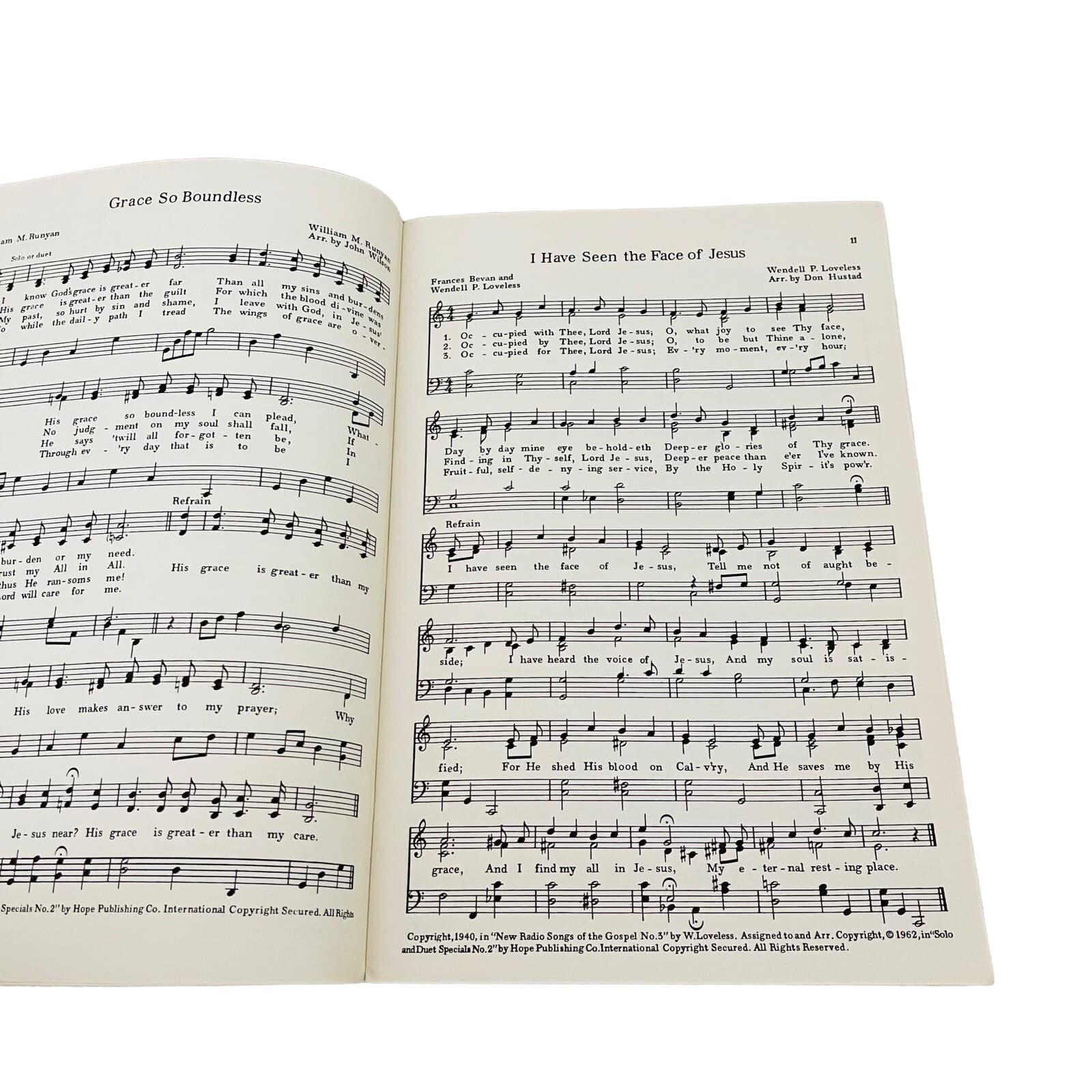 Solo and Duet Specials The New Sound of the Gospel Volume 2 Songbook Sheet Music 3