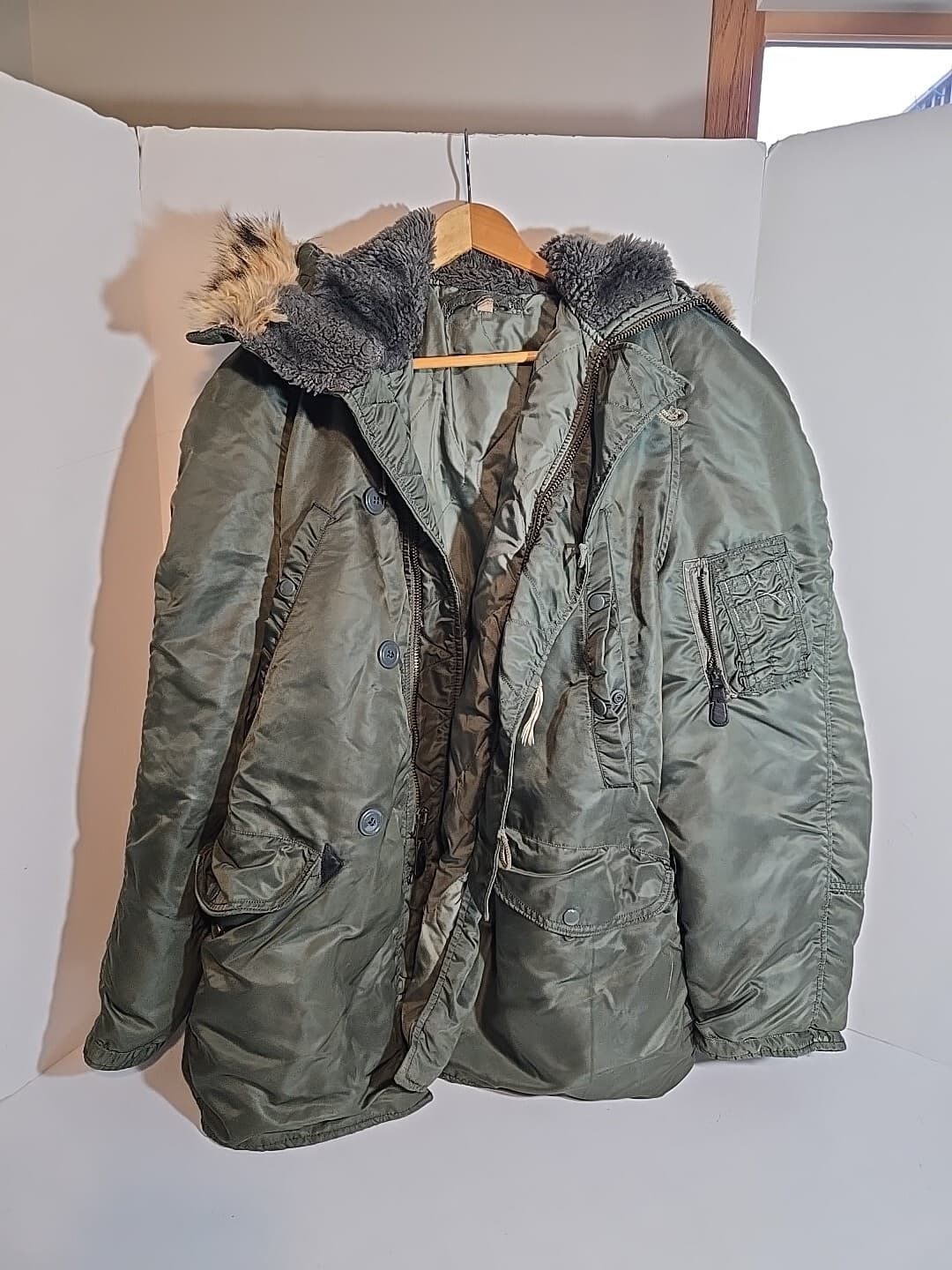 1960s US Air Force Parka N-3B Southern Athletic Vintage Coyote Conmar