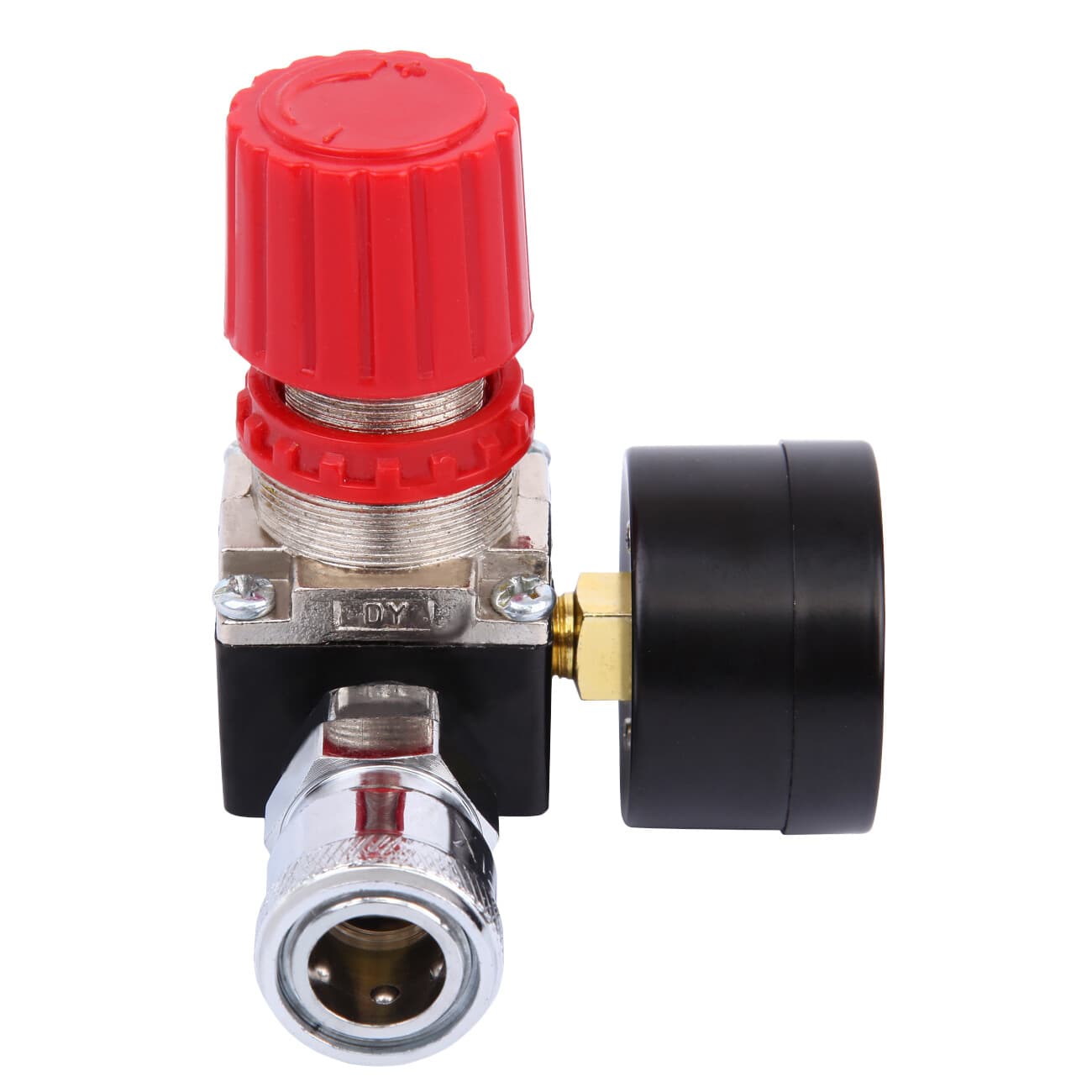 1/4" Air Pressure Regulator For Air Compressor System 175PSI Pressure Gauge 6