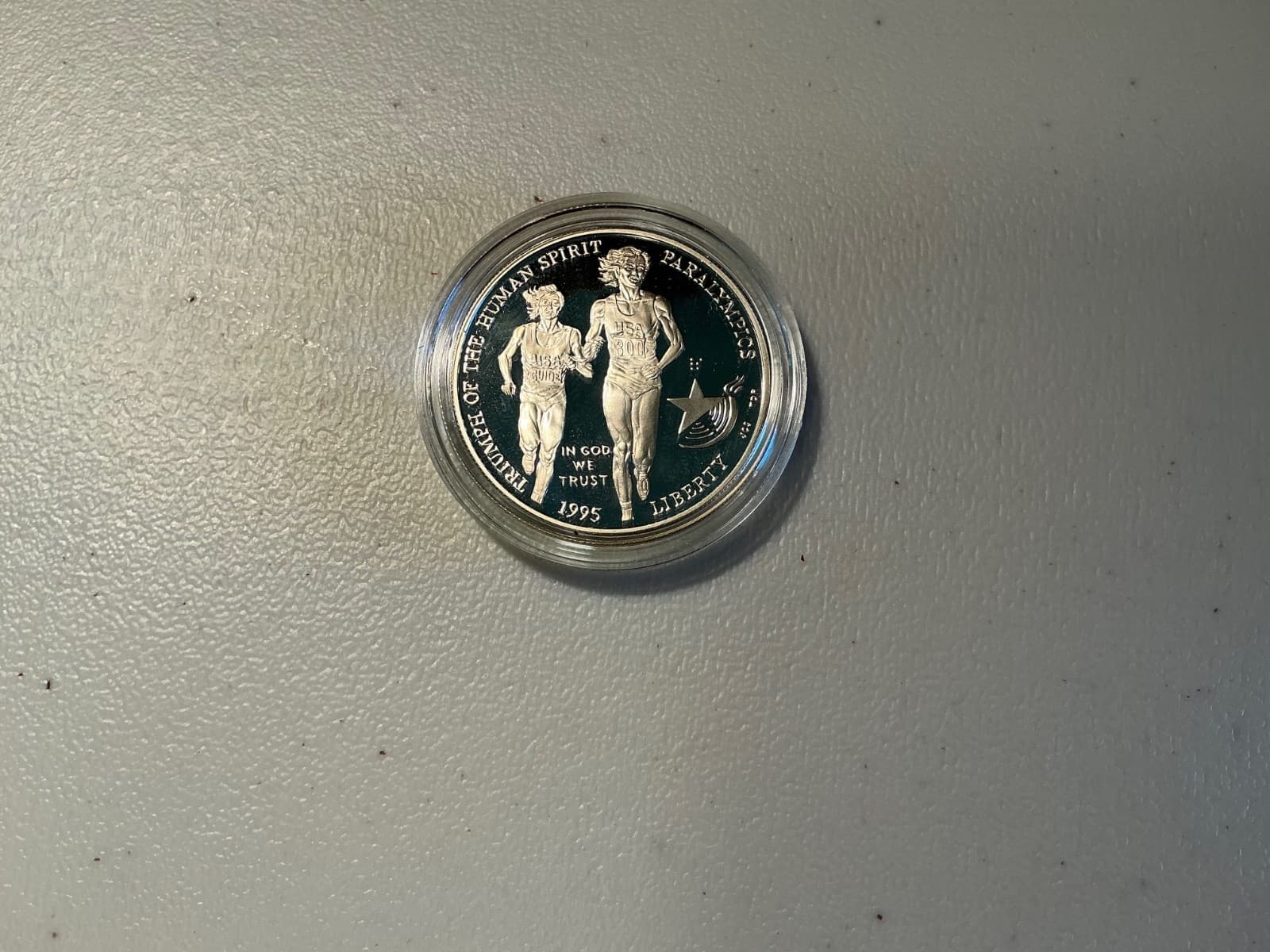 1995 - 1996 U.S. Olympic Eight Coin Silver Dollar Proof Set w/ COA and OGP 4