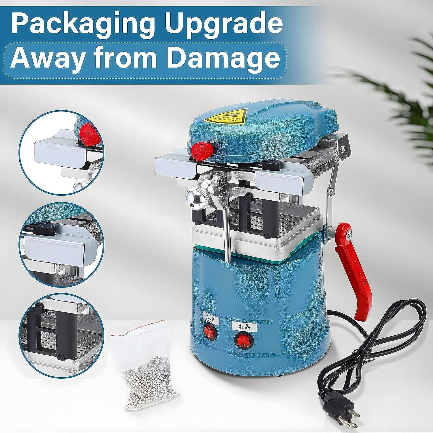 Dental Vacuum Molding Forming Machine  Former Heat Thermoforming Equipment 110V 5