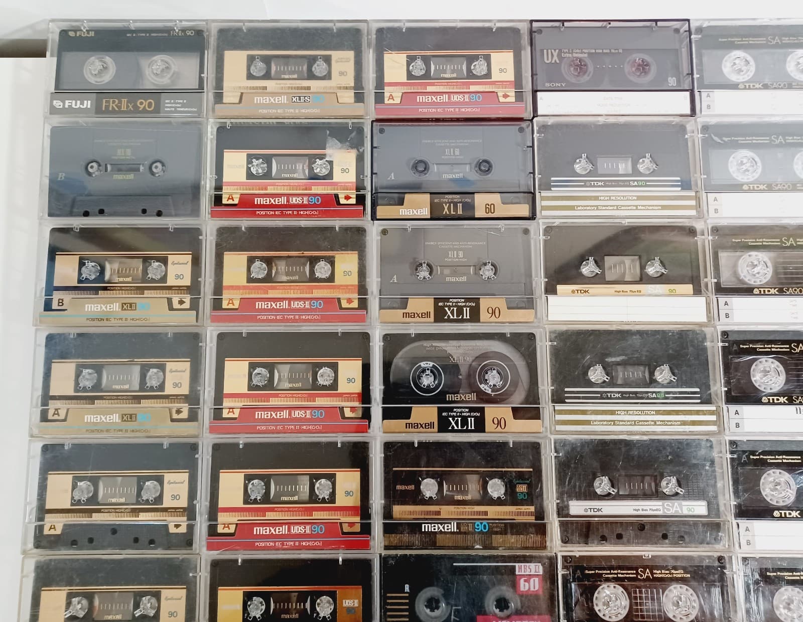 Used Type II High Bias Audio Cassette Tape Lot - UNTESTED AS IS PARTS REPAIR 2