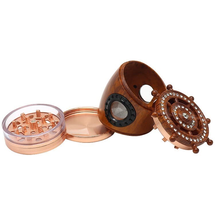 2.5 inch Captain Herb Grinder Spice Crusher 5