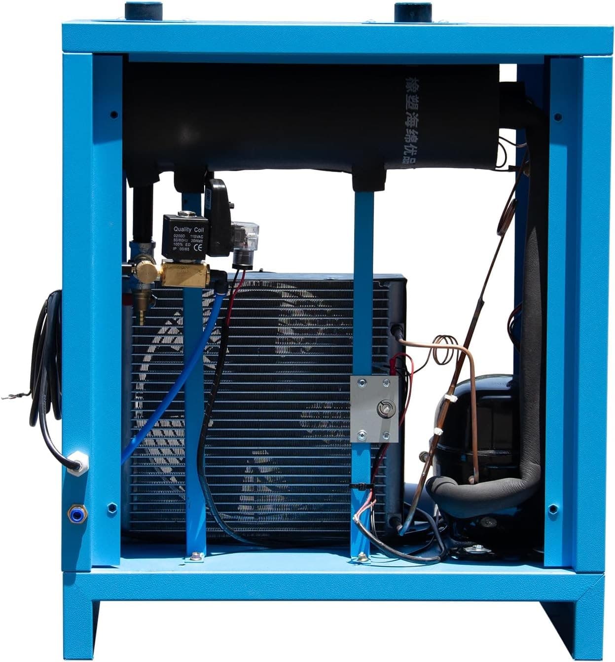 35CFM 110V Refrigerated Air Dryer with R134a Cooling System for Air Compressors 4