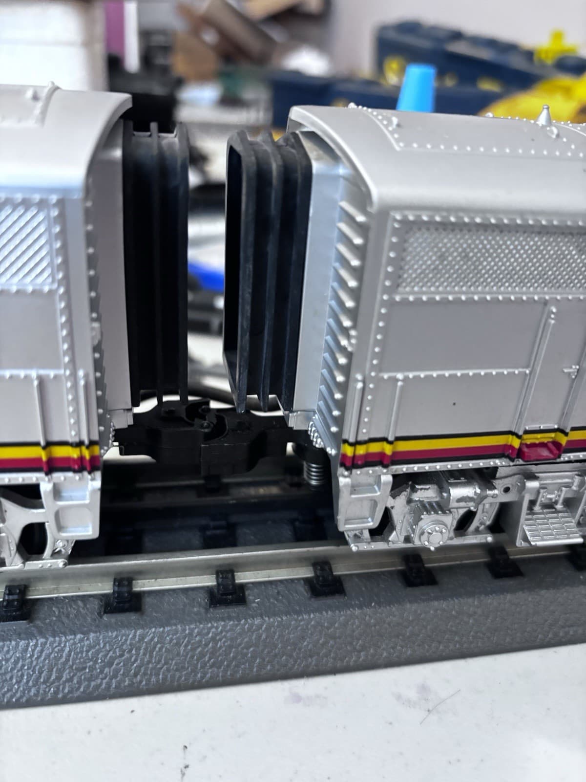 Rail King MTH Santa Fe F-3 ABA Diesel Set Proto Sound 2