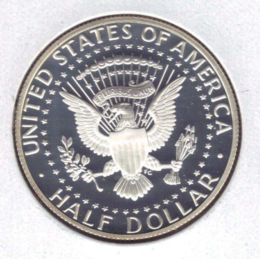 1991-S PROOF KENNEDY HALF DOLLAR 2