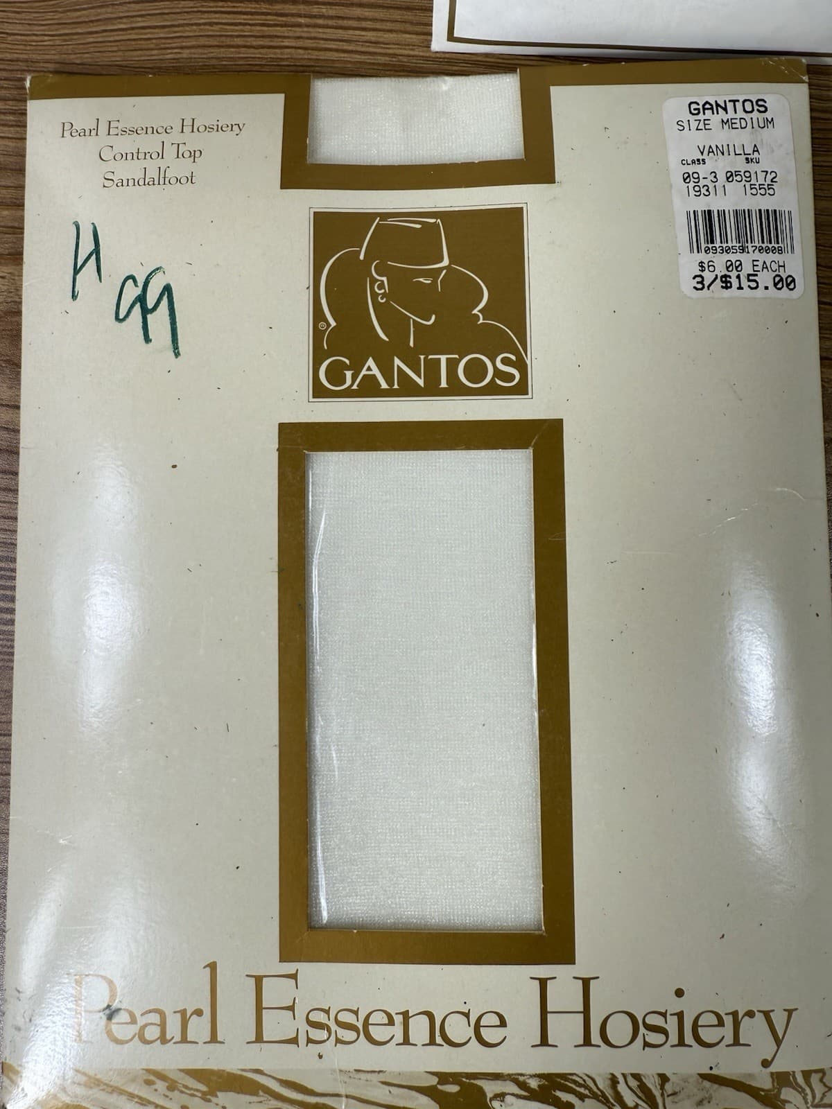 Vintage Pantyhose Lot Of 3 New Old Stock Mixed Brands Med Large 3