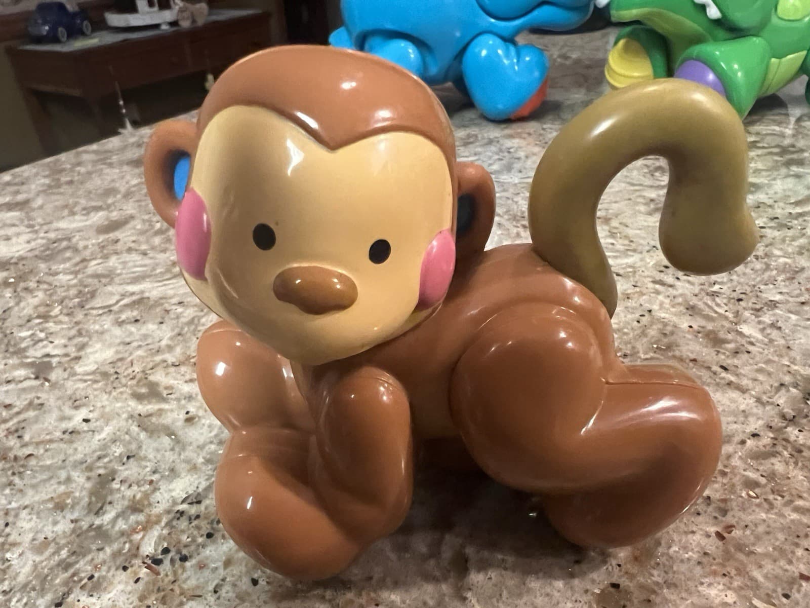 Fisher Price Amazing Animals Monkey, Alligator, and Hippo - Figures Set Of 3 2