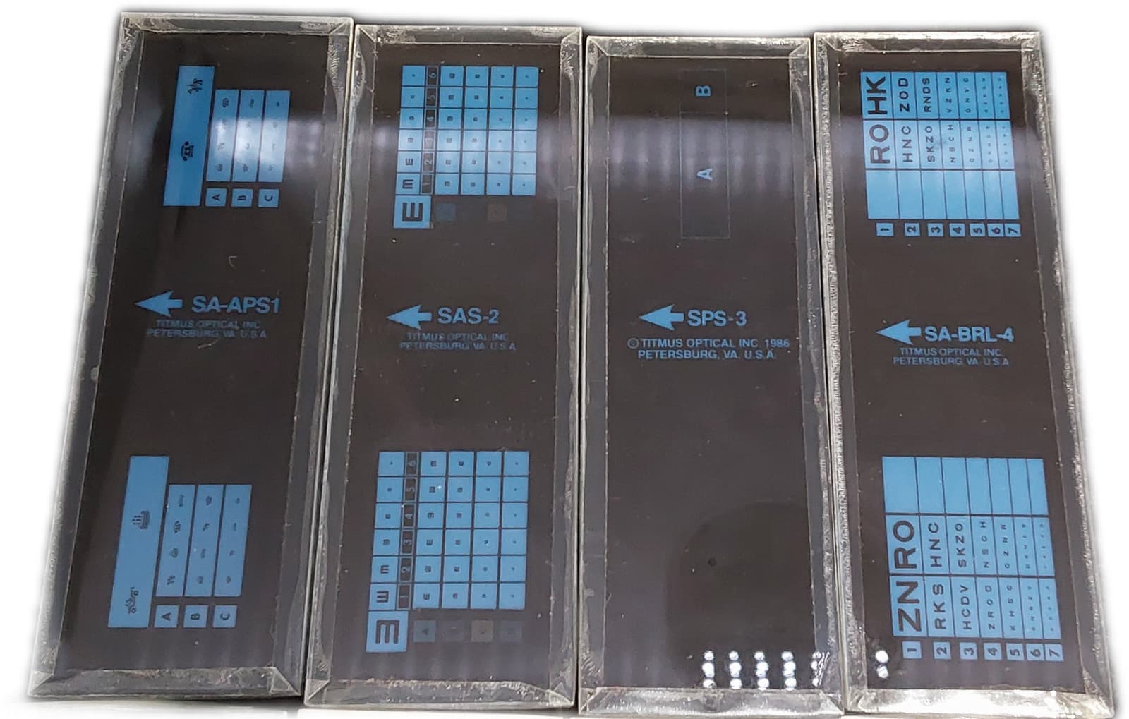 Titmus 2-S Vision Screener Slides Set 8 2