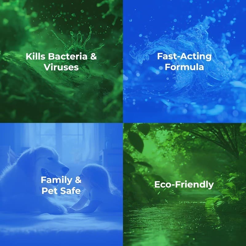  Safe & Effective Disinfectant. Kills Deadly Germs including RSV COVID-19  2