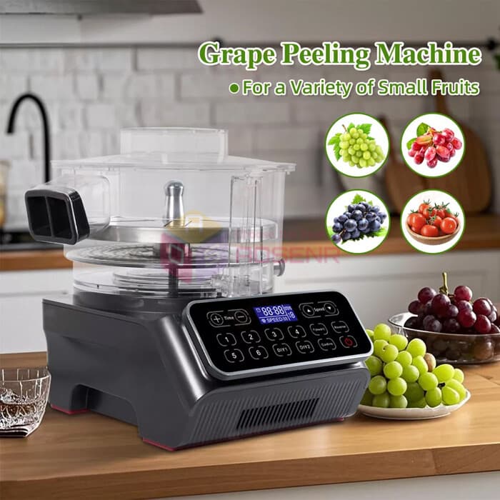 220V Automatic Grape Peeler Electric Intelligent Fruit Grape Peeling Machine