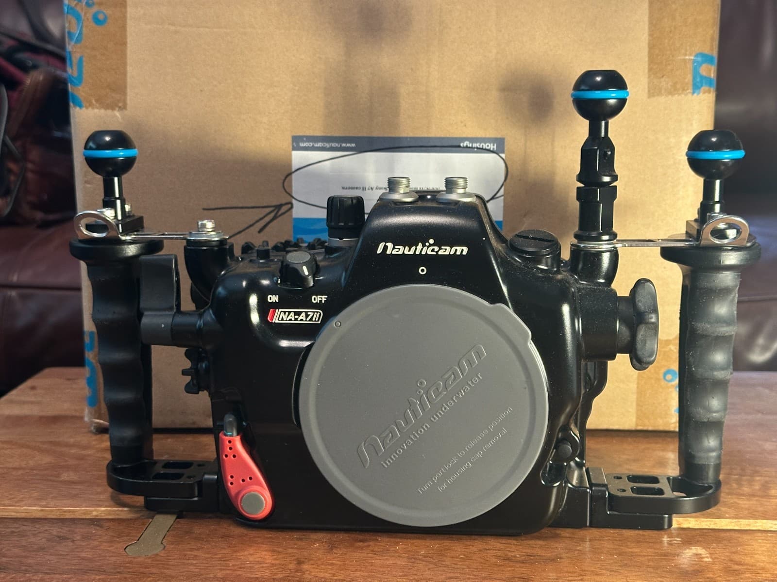 Nauticam NA-A7II Underwater Housing for Sony a7 II Full Frame Mirrorless Camera 3