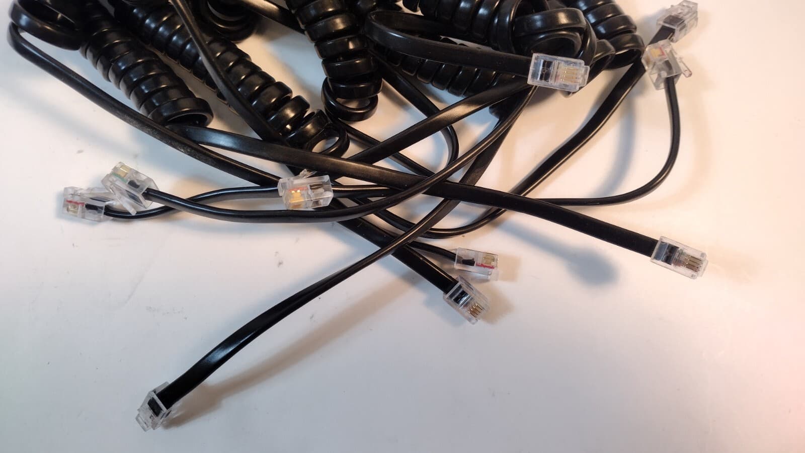 *LOT of 10*New-Bulk* Plantronics 26716-01 U10 QD Cable Cord for M12,M22+Cisco IP 5