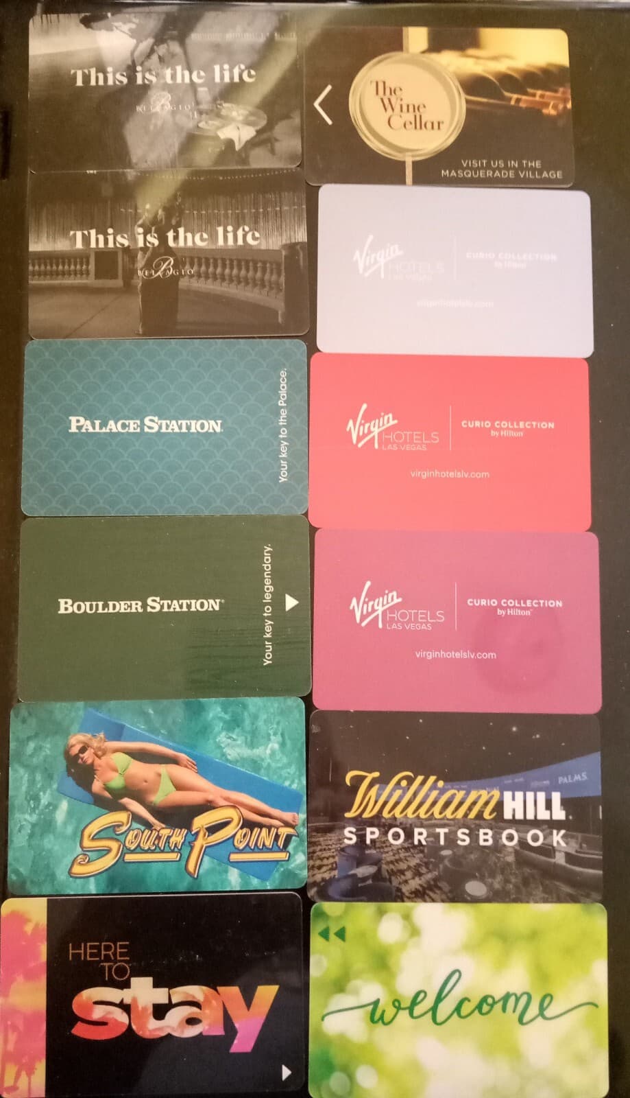  Las Vegas room keys(84total) Vintage  2